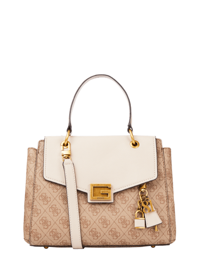 Guess Handtasche mit Logo-Muster  Taupe 1