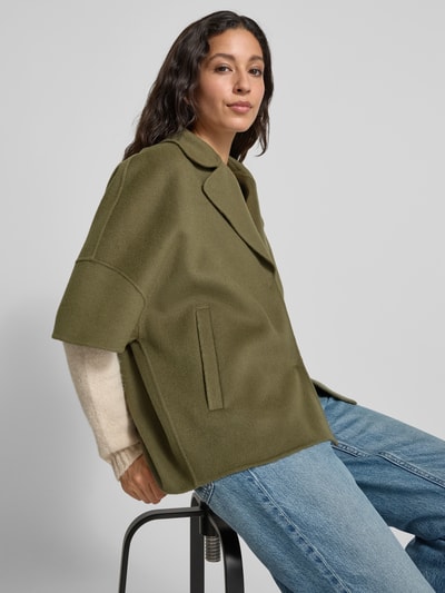 Luisa Cerano Jacke mit Reverskragen Khaki 3
