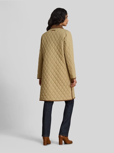 Lauren Ralph Lauren Regular Fit Steppmantel mit Logo-Stitching Beige 5