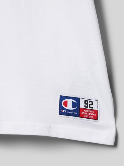 CHAMPION T-shirt z okrągłym dekoltem Biały 2