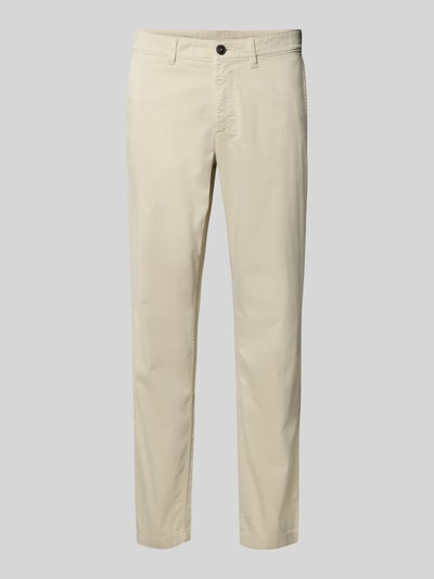 BOSS Orange Regular Fit Chino aus Baumwoll-Mix Beige 2