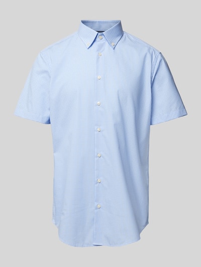 Christian Berg Men Regular Fit Business-Hemd mit Button-Down-Kragen Bleu 2