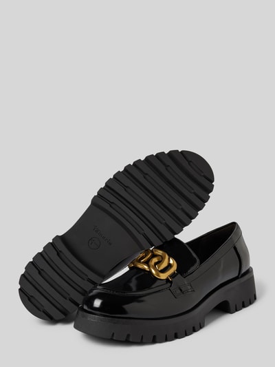 Tamaris Penny loafers met applicatie Zwart - 4