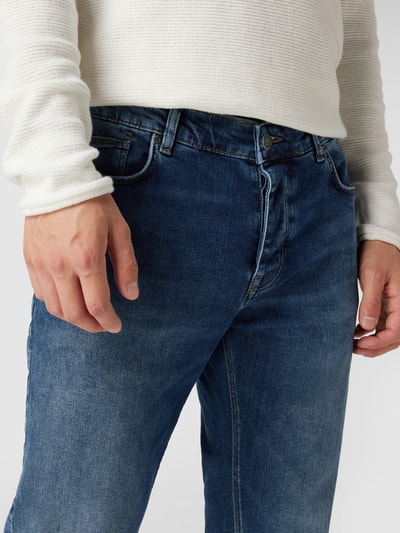 REVIEW Slim Fit Jeans mit Stretch-Anteil  Dunkelblau 3