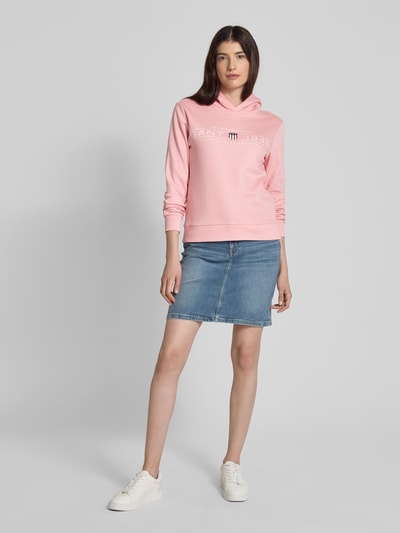 Gant Hoodie mit Kapuze Pink 1