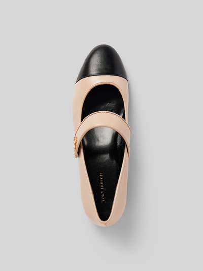 Tory Burch Ballerinas mit Label-Detail Beige 4