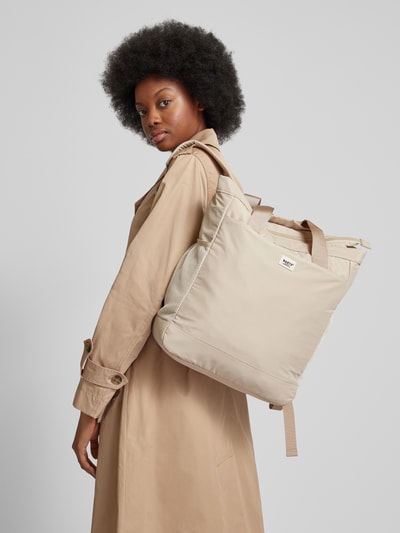 Barts Rucksack in unifarbenem Design Modell 'Bodela' Beige 1