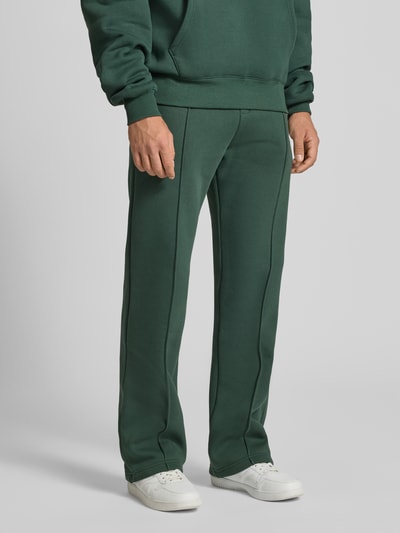 PROHIBITED Sweatpants mit elastischem Bund Dunkelgruen 4