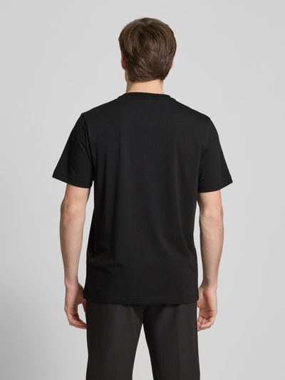 BOSS Green T-Shirt mit Label-Print Black 5