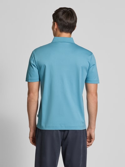 BOSS Regular Fit Poloshirt aus reiner Baumwolle Aqua 5