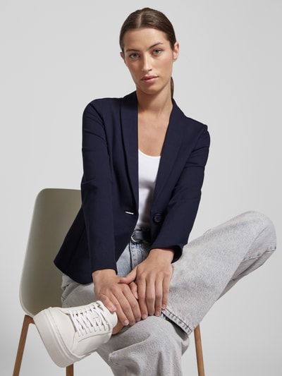 Zero Blazer met knoopsluiting Marineblauw - 3