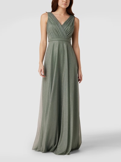 TROYDEN COLLECTION Abendkleid mit schimmernder Optik Mint 4