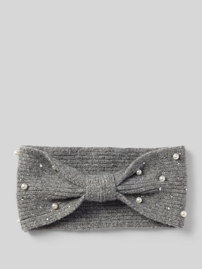 Pieces Opaska z dodatkiem wełny model ‘JAROLINE’ Średnioszary 1