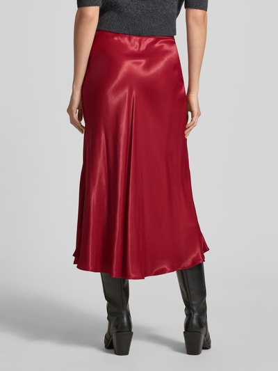 Someday Midirock aus Viskose mit elastischem Bund Modell 'Odinia' Rot 5