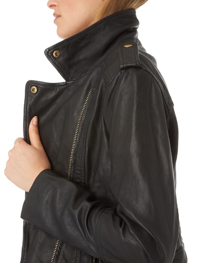 Joseph Janard Lederjacke im Biker-Look Black 3