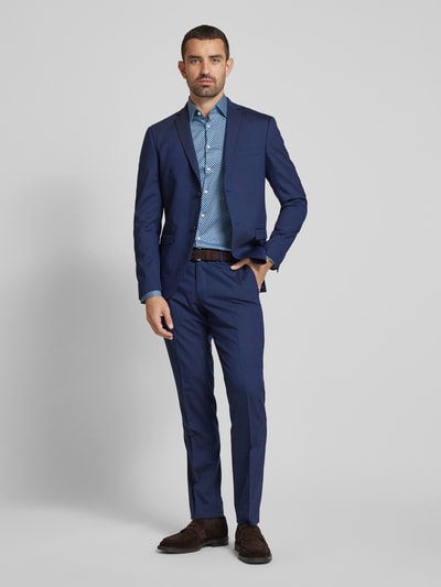 Jake*s Super Slim Fit Businesshemd aus Premiumqualität Blau 1