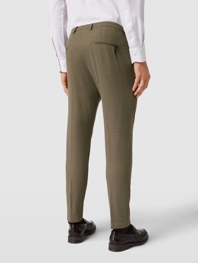 Cinque Pantalon met verkorte pijpen, model 'Beppe' Taupe - 5