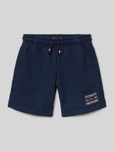 Tommy Hilfiger Kids Sweatshorts mit Label-Detail Marine 1