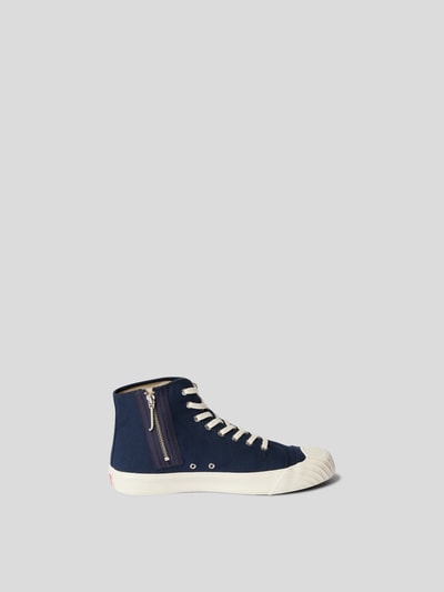 Kenzo High-Top-Sneaker mit Motiv-Stitching Dunkelblau 5