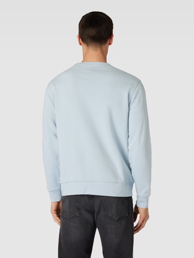 Lindbergh Sweatshirt mit Rundhalsausschnitt Hellblau 5