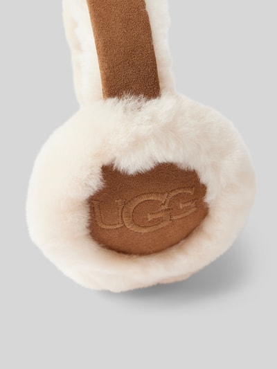 UGG Ohrenwärmer aus echtem Leder Camel 2