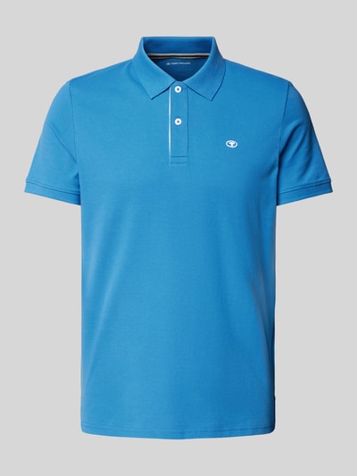 Tom Tailor Regular Fit Poloshirt aus Baumwoll-Piqué mit Logo-Stitching Royal 2