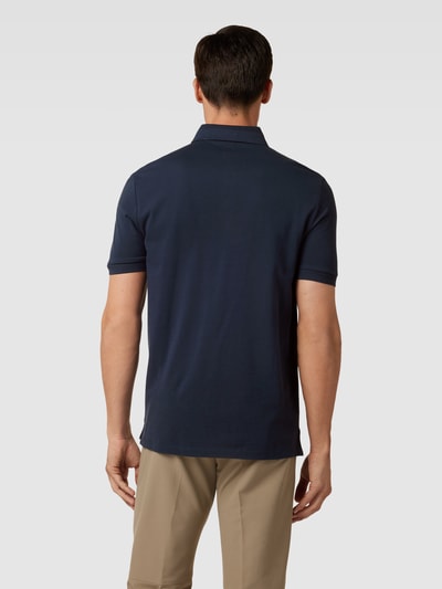 HUGO Poloshirt mit Label-Patch Modell 'Dereso' Marine 5