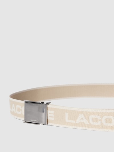 Lacoste Riem met labeldetail Beige - 2