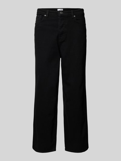 SELECTED HOMME Relaxed Fit Jeans im 5-Pocket-Design Modell 'WIDE' Black 1