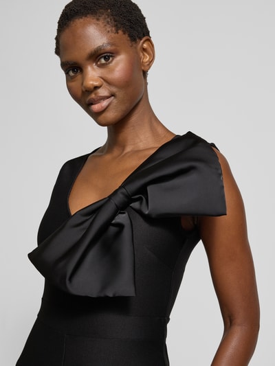 GUIDO MARIA KRETSCHMER WOMAN Regular Fit Jumpsuit mit Zierschleife Modell 'Linda' Black 3