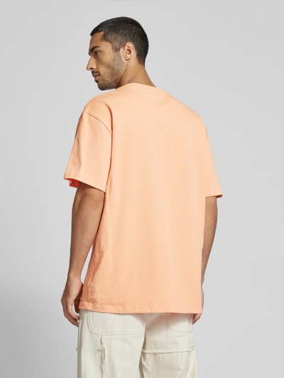 KARL KANI T-shirt met ronde hals Oranje - 5