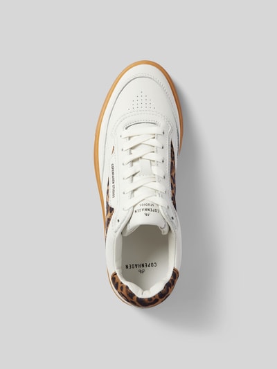 Copenhagen Sneaker mit Label-Detail Weiss 4