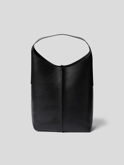 Copenhagen Shopper mit Label-Print Schwarz 5