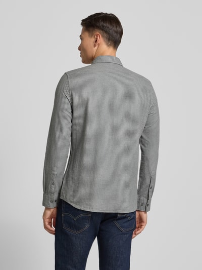 Marc O'Polo Regular Fit Freizeithemd aus hochwertiger Baumwolle Eisblau 5