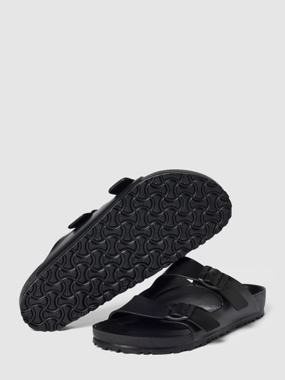 Birkenstock Slides mit Dornschließe Modell 'ARIZONA' Black 3