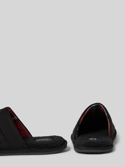 Polo Ralph Lauren Slides mit Logo-Stitching Modell 'KLARENCE' Black 2