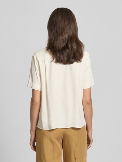 Tommy Hilfiger Relaxed Fit Bluse mit kurzem Arm Ecru 5