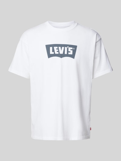 Levi's® T-Shirt mit Label-Print Weiss 2