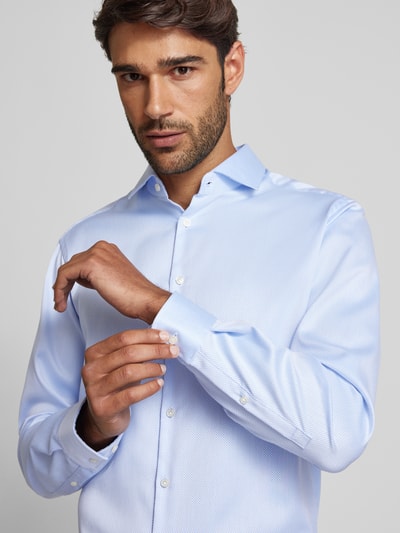 Jake*s Regular Fit Business-Hemd mit Kentkragen Bleu 5