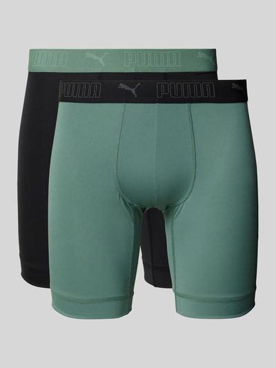 Puma Trunks mit Label-Detail im 2er-Pack Lind 1