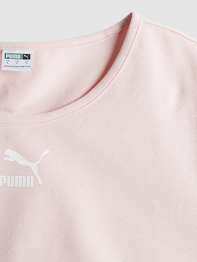 PUMA PERFORMANCE Cropped T-Shirt mit Stretch-Anteil  Hellrosa 4