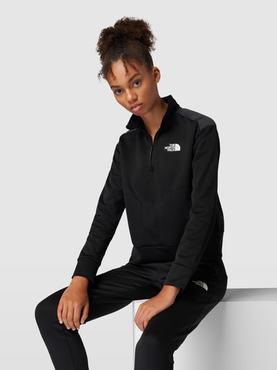 The North Face Sweatshirt mit Label-Print Modell 'REAXION' Black 3