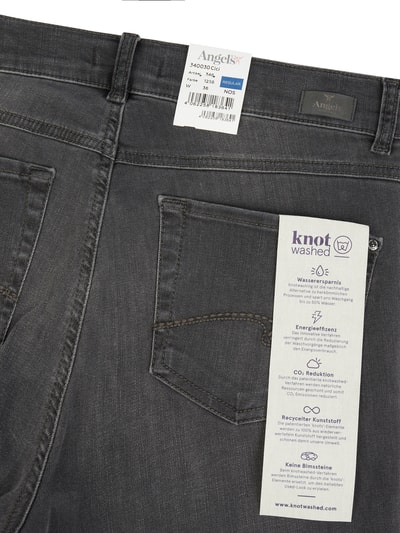 Angels Slim Fit Jeans mit Stretch-Anteil Modell 'Cici' Dunkelgrau 6