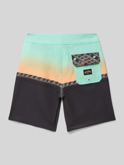 Billabong Straight Leg Badehose mit Label-Details Modell 'FIFTY50 PRO' Black 3