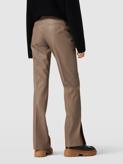 Cinque Hose mit Label-Applikation Modell 'SERAFINA' Taupe 5