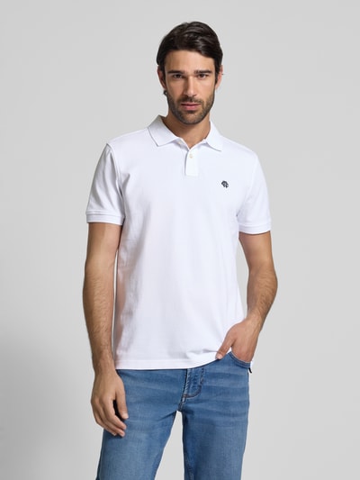 MCNEAL Poloshirt met labelstitching Wit - 4