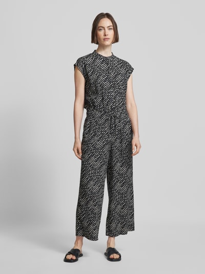 OPUS Jumpsuit mit Knopfleiste Modell 'MARELLO' Black 4