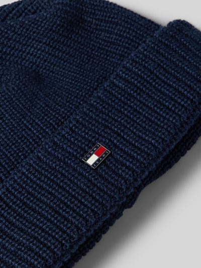 Tommy Jeans Muts met logostitching, model 'HERITAGE' Blauw - 2