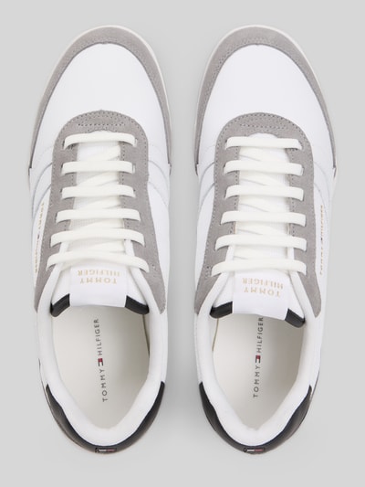 Tommy Hilfiger Sneaker mit Logo Detail Weiss 3