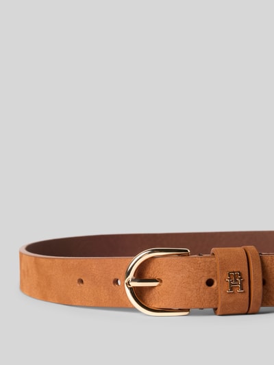 Tommy Hilfiger Ledergürtel mit Logo-Monogramm Dunkelbraun 2